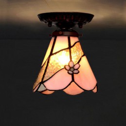 Tiffany Stained Glass Flush...