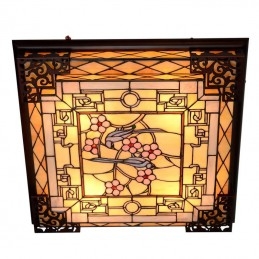 Retro Tiffany Stained Glass...