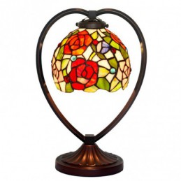 Rose Tiffany Stained Glass...