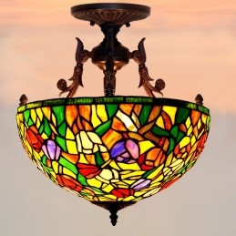 Tulip Tiffany Stained Glass...