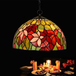 1 Light Tiffany Stained...