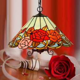1 Light Rose Tiffany...
