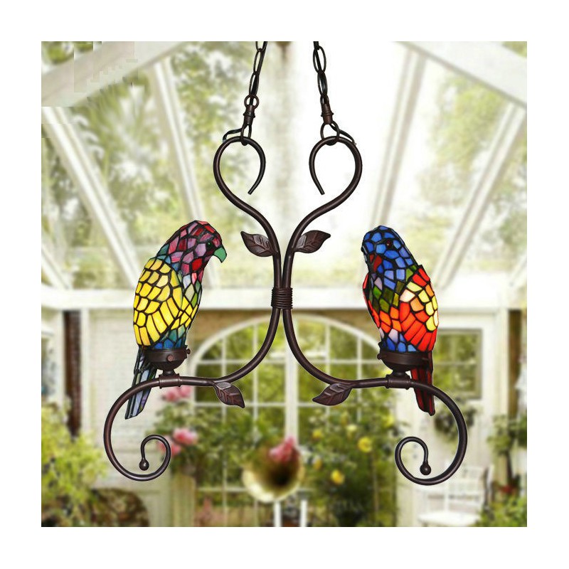 Tiffany parrot light hotsell