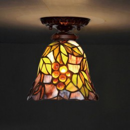 Tiffany Stained Glass Flush...