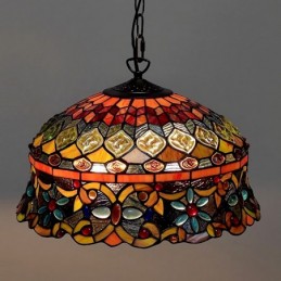 Tiffany glass pendant lights deals