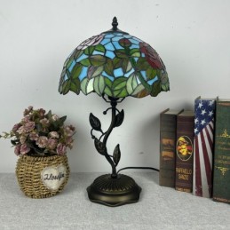 Tiffany Style Rose Floral...