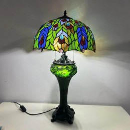 Tiffany Style Peacock...