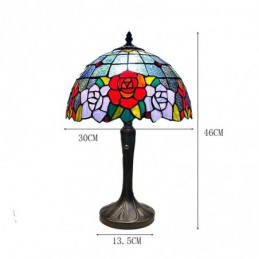 Tiffany Style Floral And...