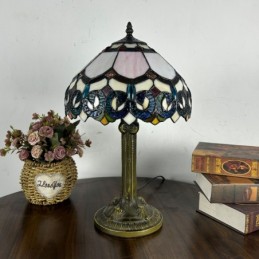 Tiffany Style Pink Stained...
