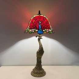 Tiffany Style Peacock...