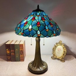 Tiffany Style Peacock...