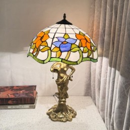 Tiffany Style 40cm Floral...