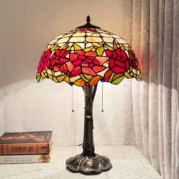 Tiffany Style 40cm Rose...