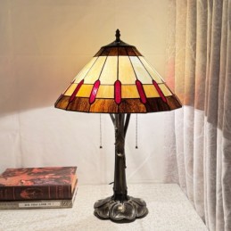 Tiffany Style 40cm Stained...