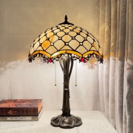 Tiffany Style 40cm Stained...
