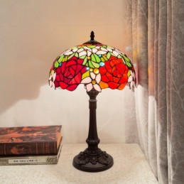 Tiffany Style 30cm Rose...