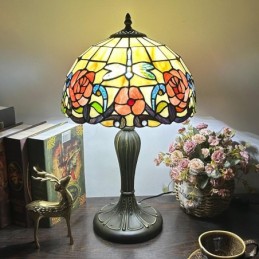 Tiffany Style Dragonfly And...