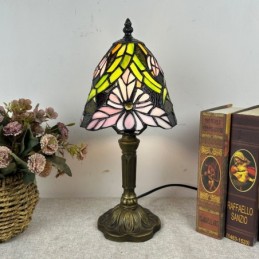 Tiffany Style Pink Stained...