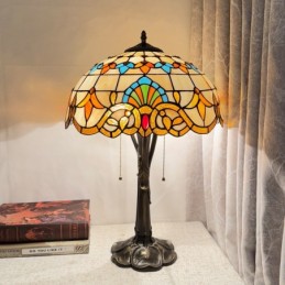 Tiffany Style 40cm Stained...