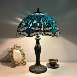 Tiffany Style Green Stained...