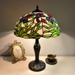 Tiffany Style Floral And...