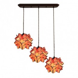 Hydrangea 3-Light Tiffany...