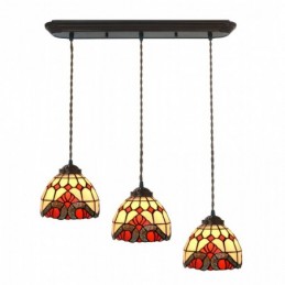 Baroque 3-Light Glass...