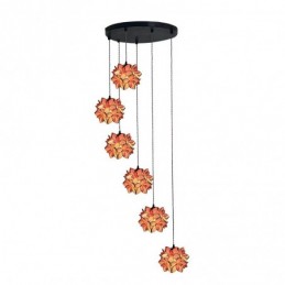Hydrangea 6-Light Staircase...