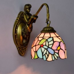 Vintage Amber And Blue Bird...