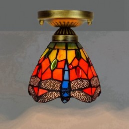 Red Dragonfly Floral...
