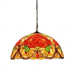 Vintage Red Rose Floral...