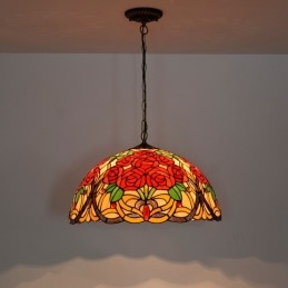 Vintage Red Rose Floral...