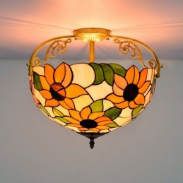 Yellow And Amber Sunflower...