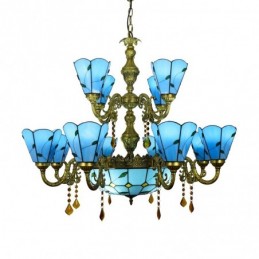 Blue Sunflower Floral...
