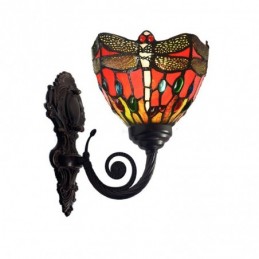 Dragonfly Floral Tiffany...