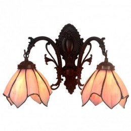 Pink Lotus Floral Tiffany...