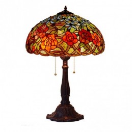 Vintage Rose Floral Tiffany...