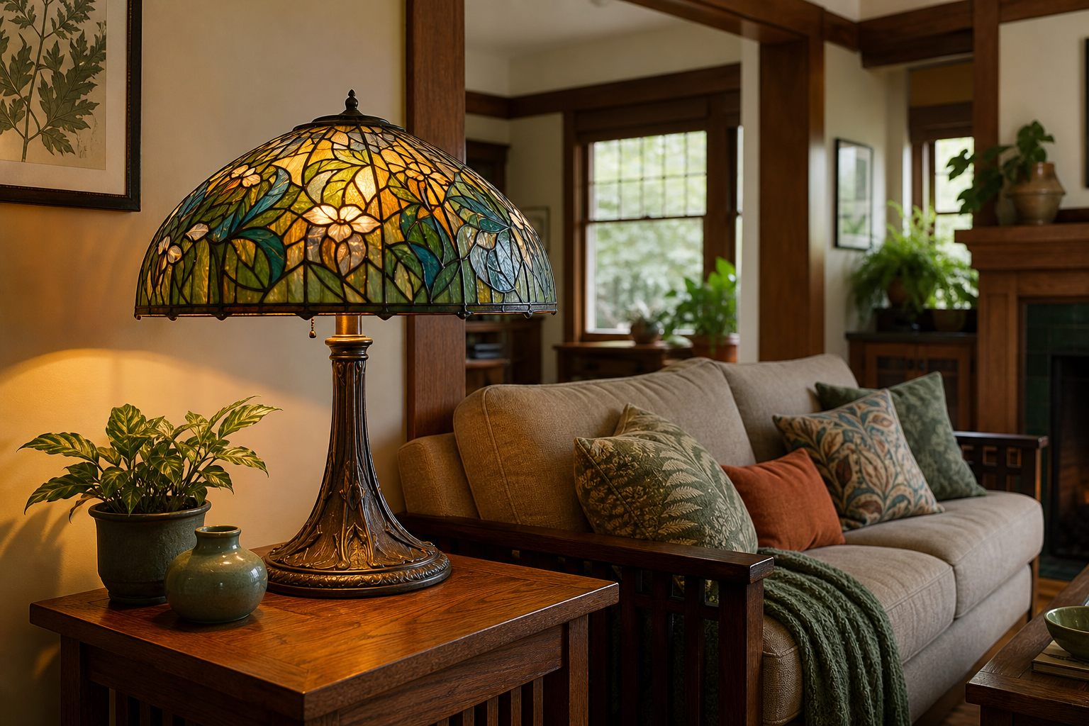 How to Choose Art Nouveau Lamps for Your American Home