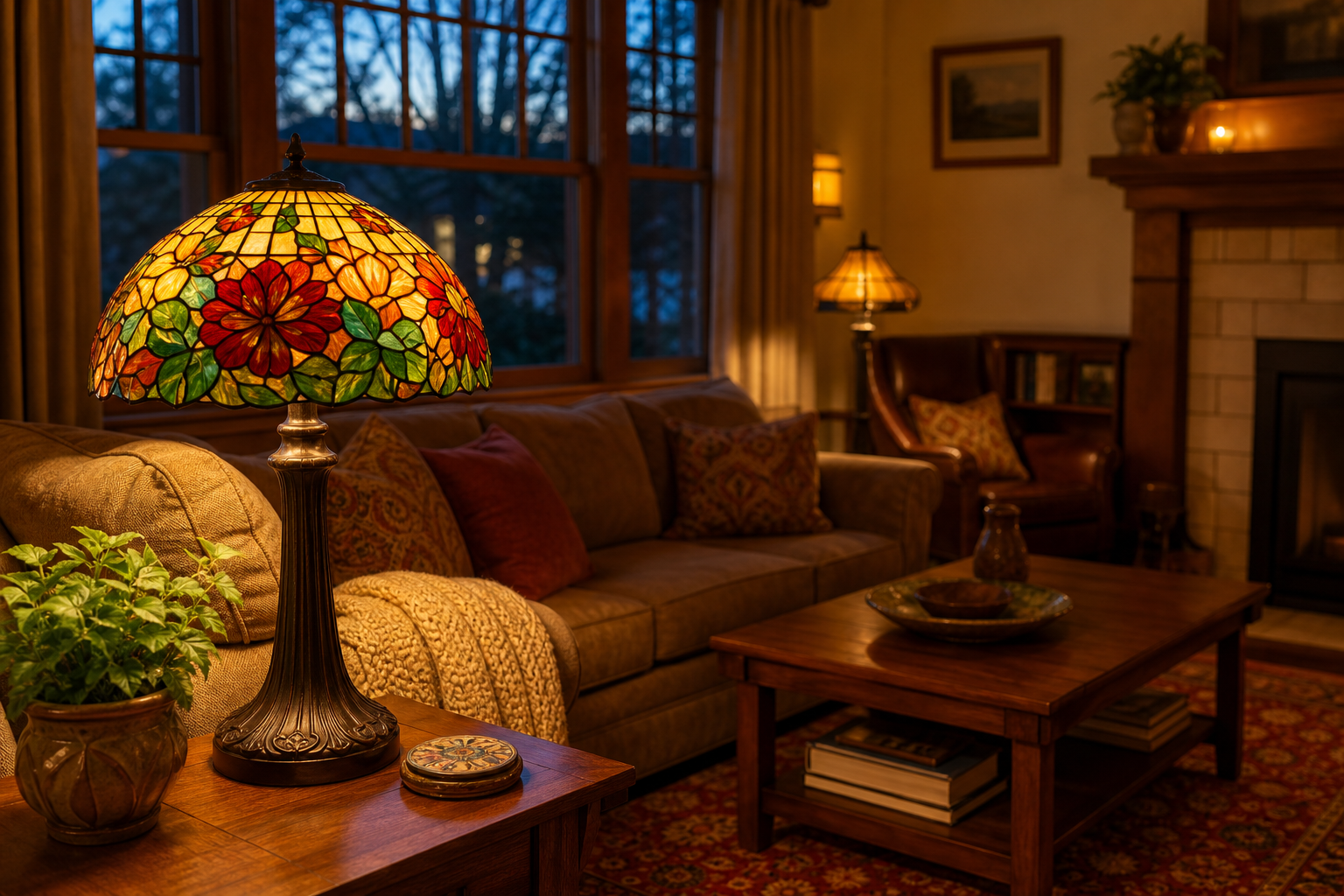 How Tiffany Lighting Transforms American Homes: A Warm, Colorful Guide