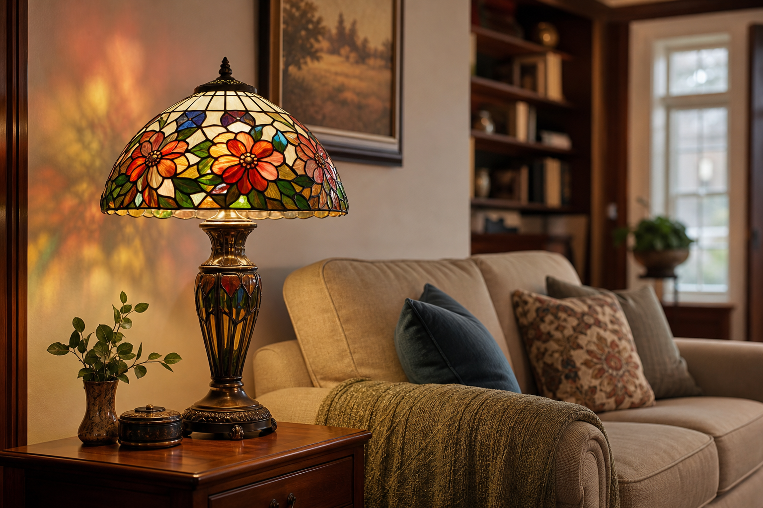 How Tiffany-Style Lamps Add Timeless Charm to American Homes