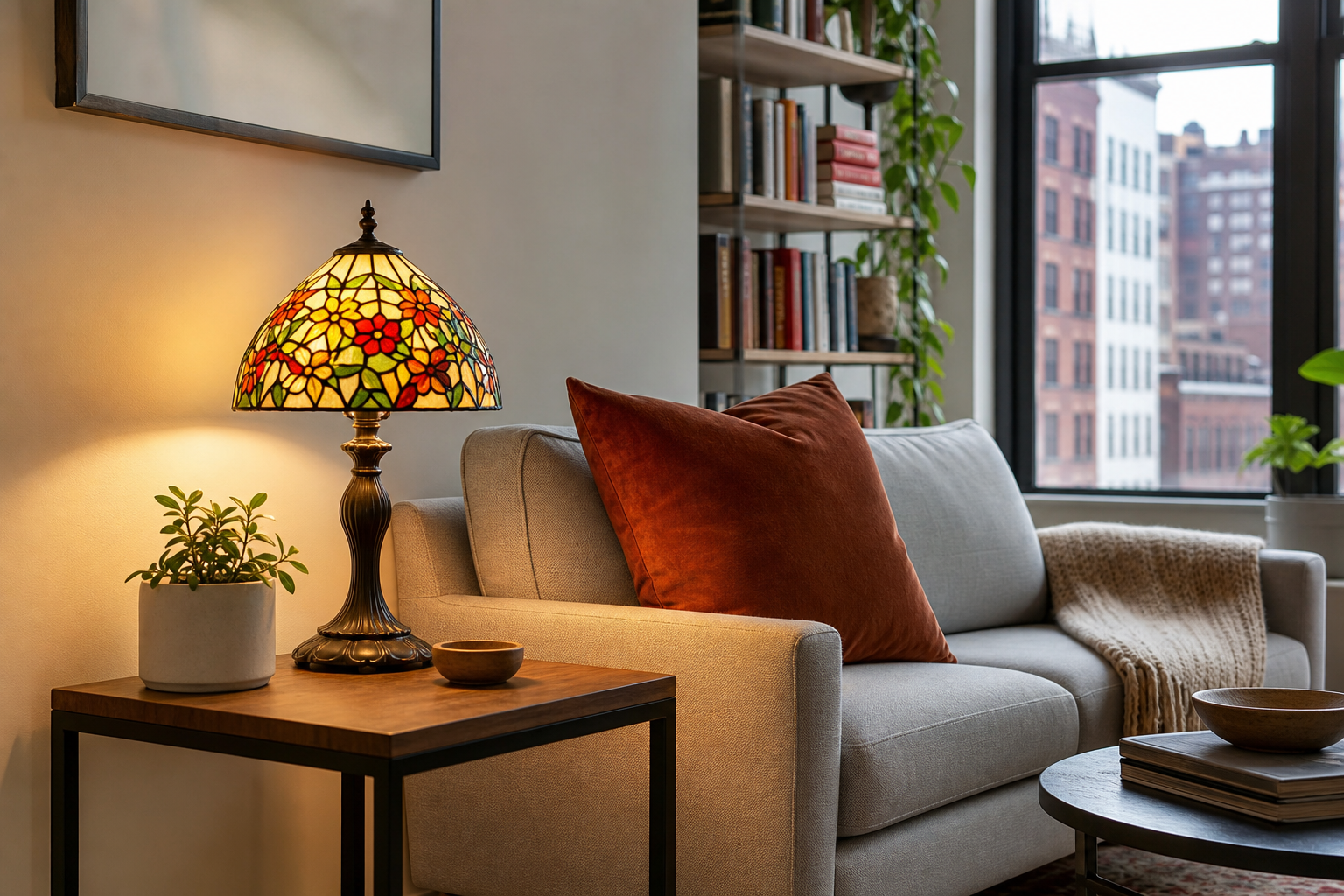 How to Choose a Small Tiffany Table Lamp for Every Room in Your American Home