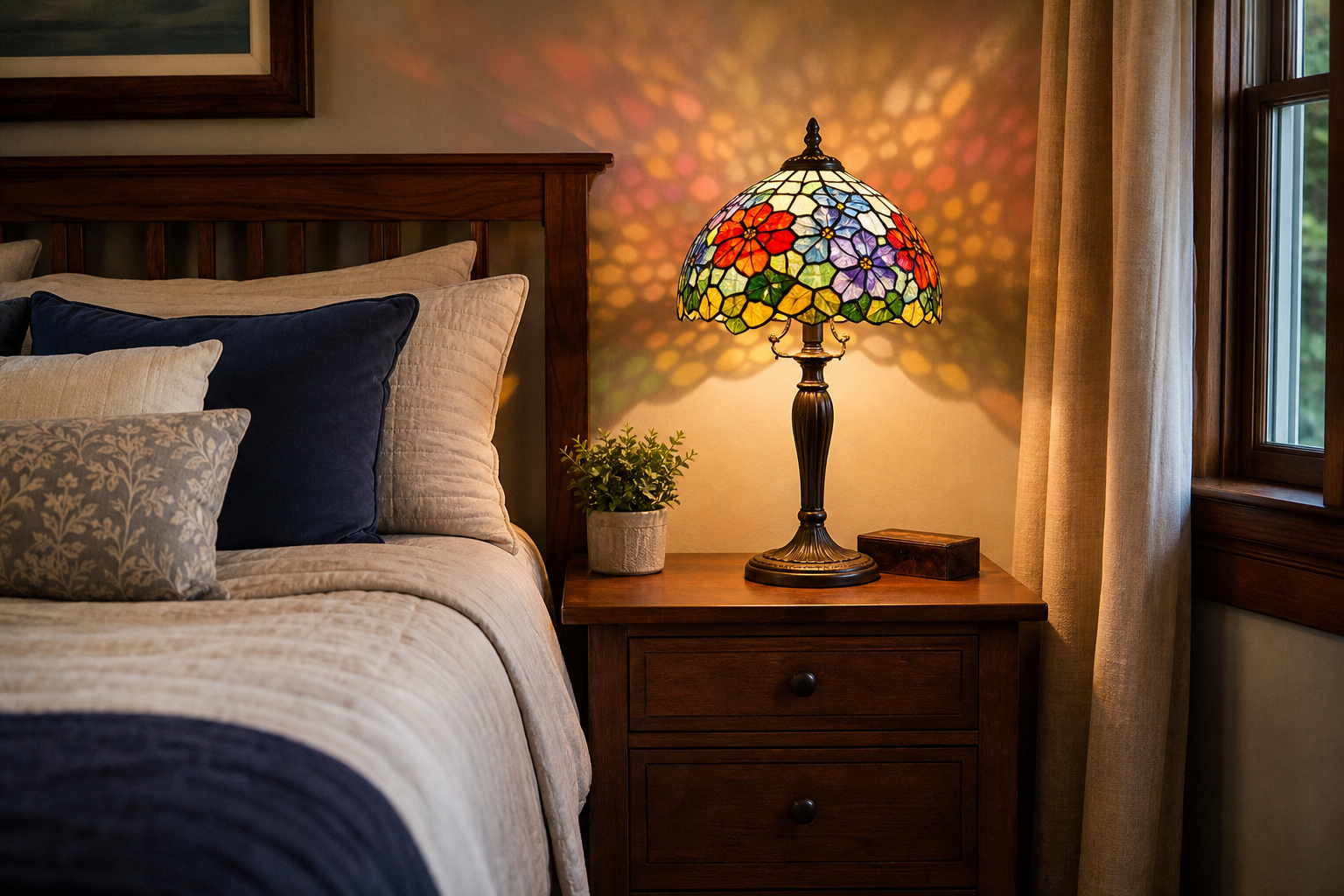 How to Choose the Perfect Tiffany Bedside Lamp for Your Bedroom